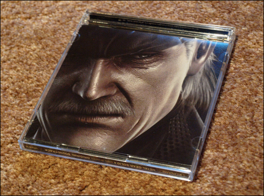 Close Up Metal Gear Solid 4 Official Soundtrack Metal Gear Informer