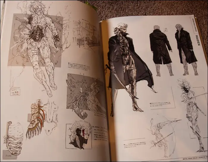 Close Up: The Metal Gear Solid 4 Master Art Works Book