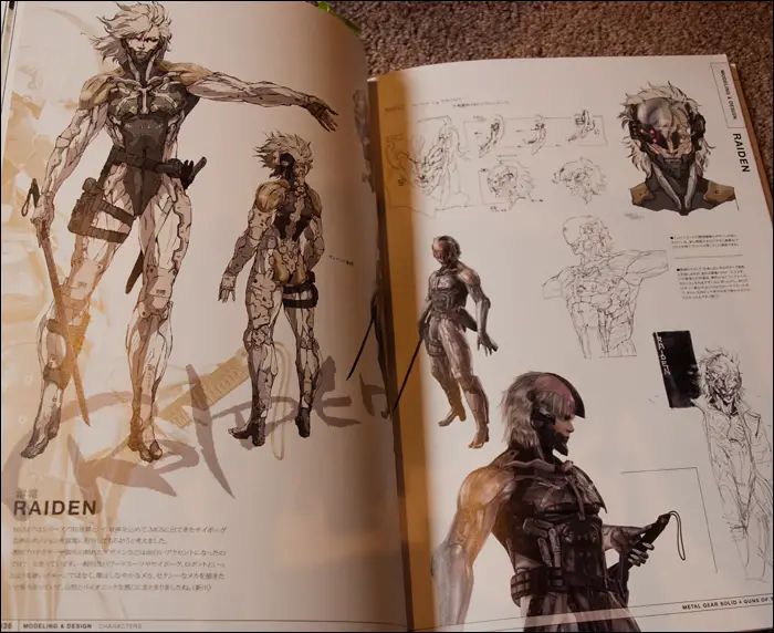Close Up: The Metal Gear Solid 4 Master Art Works Book