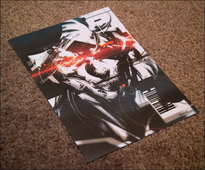 Metal-Gear-Rising-Collector's-Guide-Lithograph